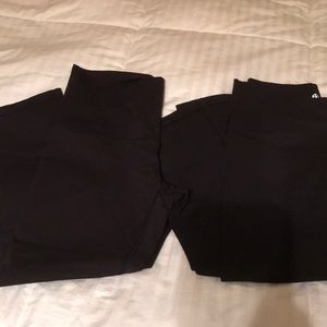 Lululemon Wunder Under crops 21”